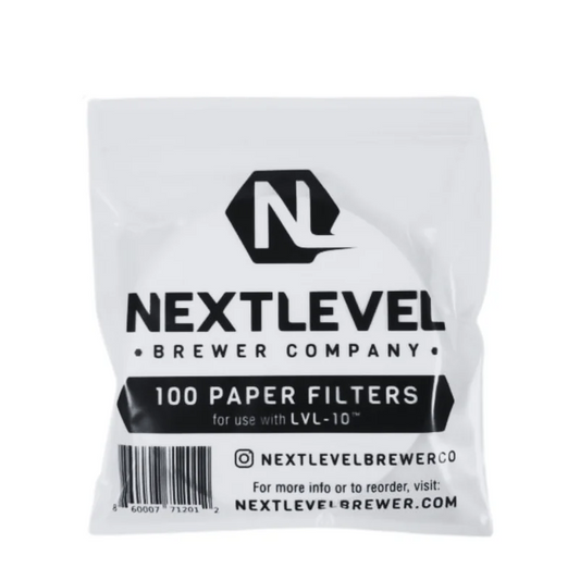 NEXTLEVEL LVL-10 Brewer Premium Paper Filters (100-Pack)